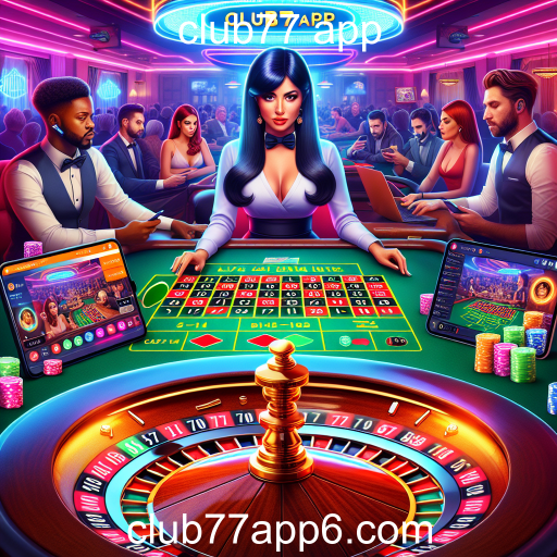 Explorando a Categoria de Jogos Ao Vivo no Club77 App